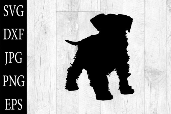 Miniature Schnauzer Silhouette SVG